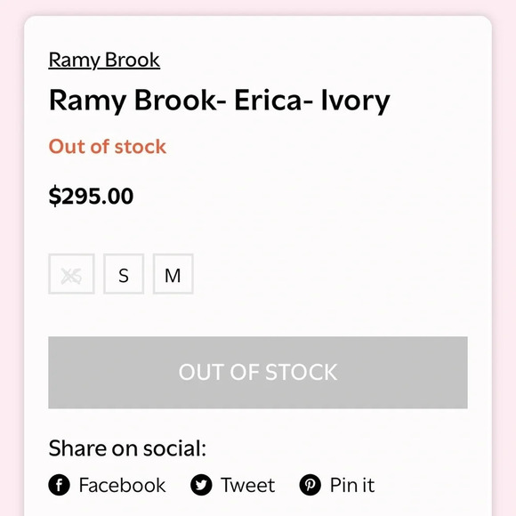 Ramy Brook Blue Erica Top Size Small - Picture 8 of 10